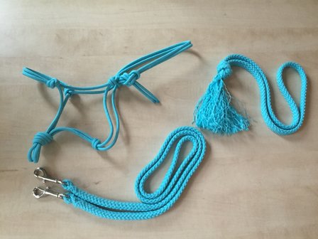 Set! Basic ropehalter+reins+neckrope